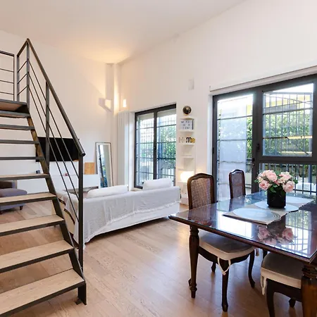 アパート Vivimihome Loft Su Due Livelli Con Terrazzo *