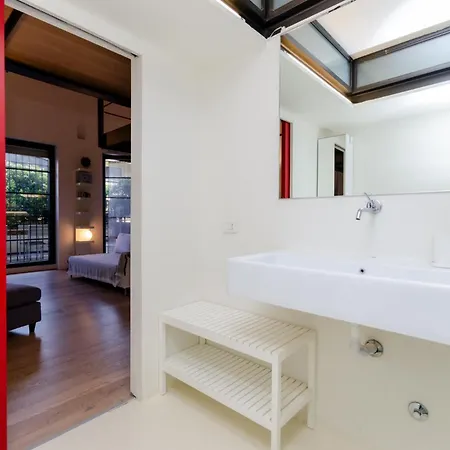 アパート Vivimihome Loft Su Due Livelli Con Terrazzo *
